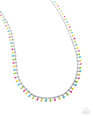 Bermuda Beads Yellow Necklace