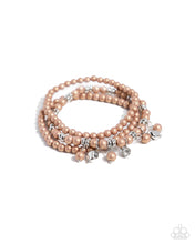 Load image into Gallery viewer, Sumptuous Stack Brown Bracelet