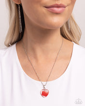 Load image into Gallery viewer, HEART Exhibition Red Necklace