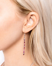 Load image into Gallery viewer, Elongated Eloquence Red Necklace