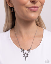 Load image into Gallery viewer, Explosive Exhibit Silver Necklace