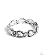 Load image into Gallery viewer, Harmonious Headliner White Bracelet