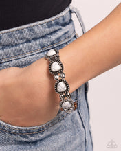 Load image into Gallery viewer, Harmonious Headliner White Bracelet