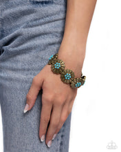 Load image into Gallery viewer, Textured Tribute Brass Bracelet
