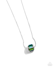 Load image into Gallery viewer, Warden Wheel Green Necklace