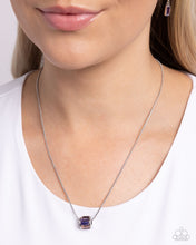 Load image into Gallery viewer, Warden Wheel Purple Necklace