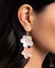 Load image into Gallery viewer, Fairy Tale Florals Orange Earrings