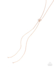 Load image into Gallery viewer, Raised Rose Rose Gold Necklace