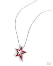 Load image into Gallery viewer, Patriotic Passion Red Necklace