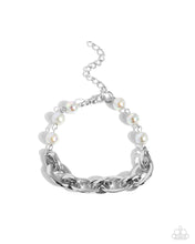 Load image into Gallery viewer, Pearl Pairing Silver Bracelet