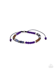 Load image into Gallery viewer, Multicolored Melody Purple Bracelet
