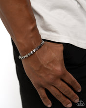 Load image into Gallery viewer, Interlocked Ideal Silver Mens Bracelet