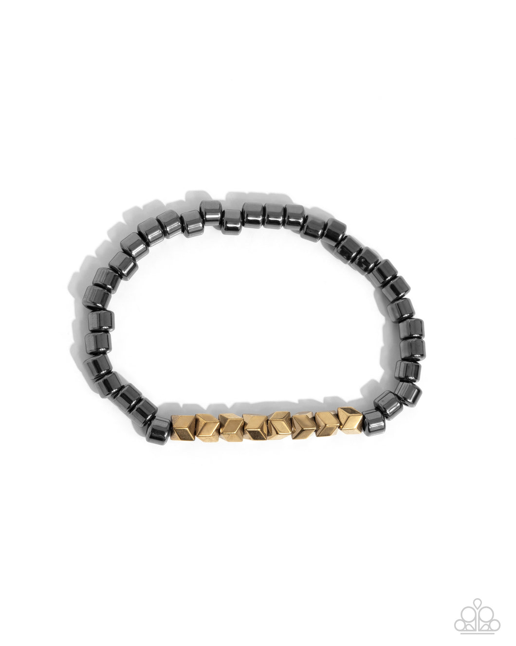 Cubed Cache Black Men’s Bracelet