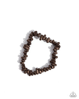 Matte Makeover Brown Men’s Bracelet