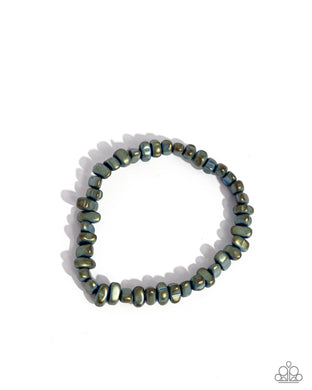 Matte Makeover Green Men’s Bracelet
