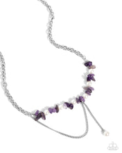 Load image into Gallery viewer, Nostalgically Noble Purple Necklace