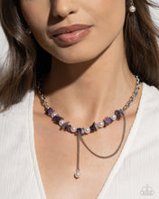 Load image into Gallery viewer, Nostalgically Noble Purple Necklace