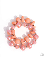 Load image into Gallery viewer, Shape Shifting Season Orange Bracelet