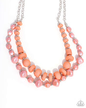 Load image into Gallery viewer, Shape Shifting Sense Orange Necklace