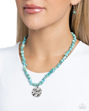 Load image into Gallery viewer, Longhorn Leader Blue Necklace