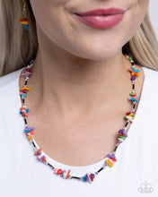 Load image into Gallery viewer, Multicolored Marathon Multi Necklace