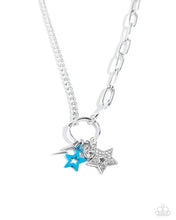 Load image into Gallery viewer, Stellar Sighting Blue Necklace