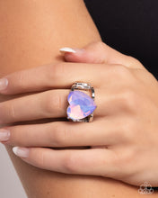 Load image into Gallery viewer, Youthful Yearbook Purple Ring