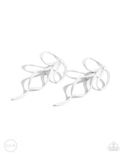 Load image into Gallery viewer, Vow To BOW White Clip On Earrings