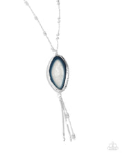 Load image into Gallery viewer, Geode Gamble Blue Necklace