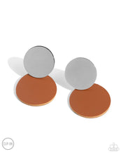 Load image into Gallery viewer, Leather Leader Brown Earring