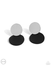 Load image into Gallery viewer, Leather Leader Black Clip On Earrings