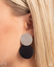 Load image into Gallery viewer, Leather Leader Black Clip On Earrings