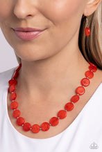 Load image into Gallery viewer, Bright Backdrop Red Necklace