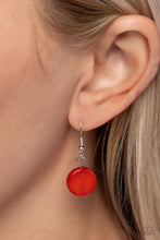 Load image into Gallery viewer, Bright Backdrop Red Necklace