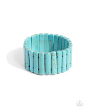Load image into Gallery viewer, Southern Standing Blue Bracelet
