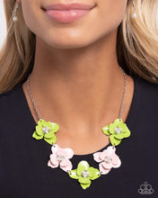 Load image into Gallery viewer, Pastel Pizzazz Green Necklace