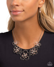 Load image into Gallery viewer, Wiry Wallflowers Pink Necklace
