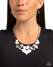 Load image into Gallery viewer, Room in My Heart for More White Necklace
