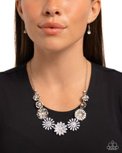 Load image into Gallery viewer, Garden Gesture Blue Necklace