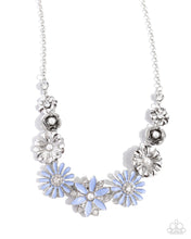 Load image into Gallery viewer, Garden Gesture Blue Necklace