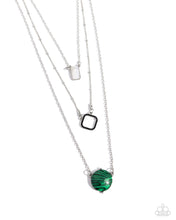 Load image into Gallery viewer, Playfully Panache Green Necklace