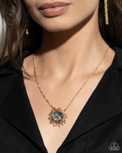 Load image into Gallery viewer, Fairytale Foil Blue Necklace
