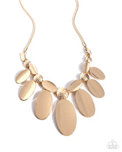 Load image into Gallery viewer, Hammered Horoscope Gold Necklace