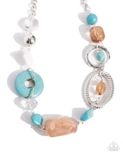 Load image into Gallery viewer, Santa Fe Service Blue Necklace