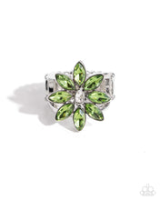 Load image into Gallery viewer, Petaled Performance Green Ring