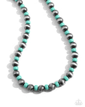 Load image into Gallery viewer, Contemporary Confidence Green Necklace