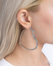 Load image into Gallery viewer, Halftime Hearts Multi/Silver Earrings