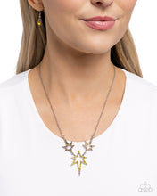 Load image into Gallery viewer, Explosive Exhibit Yellow Necklace