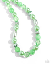 Load image into Gallery viewer, Plentiful Pearls Green Necklace
