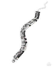 Load image into Gallery viewer, Serendipitous Strands Silver Bracelet